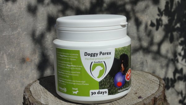 Doggy Parex - natürliche Wurmkur auf Kräuterbasis